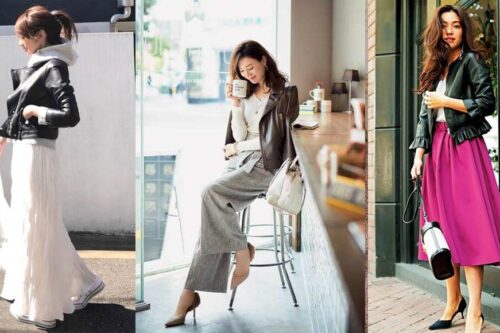 所有女生都值得拥有！如何撑起不败单品“皮衣”？来看日本女生搭配的 4 种风格