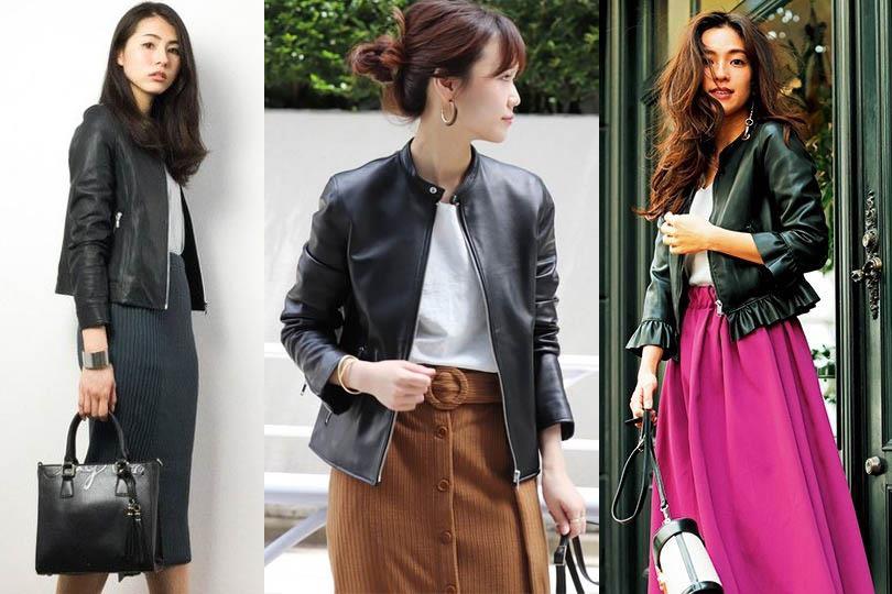 所有女生都值得拥有!如何撑起不败单品“皮衣”?来看日本女生搭配的 4 种风格 内容图3 女神网-大潮社TV实时追踪属于女人新资讯的综合网站! 所有女生都值得拥有!如何撑起不败单品“皮衣”?来看日本女生搭配的 4 种风格 最新 图3张