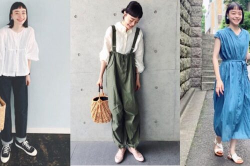 简约搭配也能穿出质感风！日本人气模特 Kanoco 的超日系文青风，基本单品轻松出门