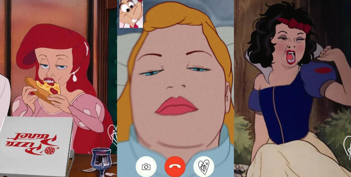 这不是公主啦!艺术家恶搞迪士尼公主崩坏照,还我记忆中美好的童话故事 内容图1 女神网-大潮社TV实时追踪属于女人新资讯的综合网站! 这不是公主啦!艺术家恶搞迪士尼公主崩坏照,还我记忆中美好的童话故事 影视娱乐 图1张