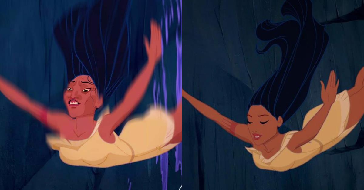 这不是公主啦!艺术家恶搞迪士尼公主崩坏照,还我记忆中美好的童话故事 内容图3 女神网-大潮社TV实时追踪属于女人新资讯的综合网站! 宝嘉康蒂.jpg