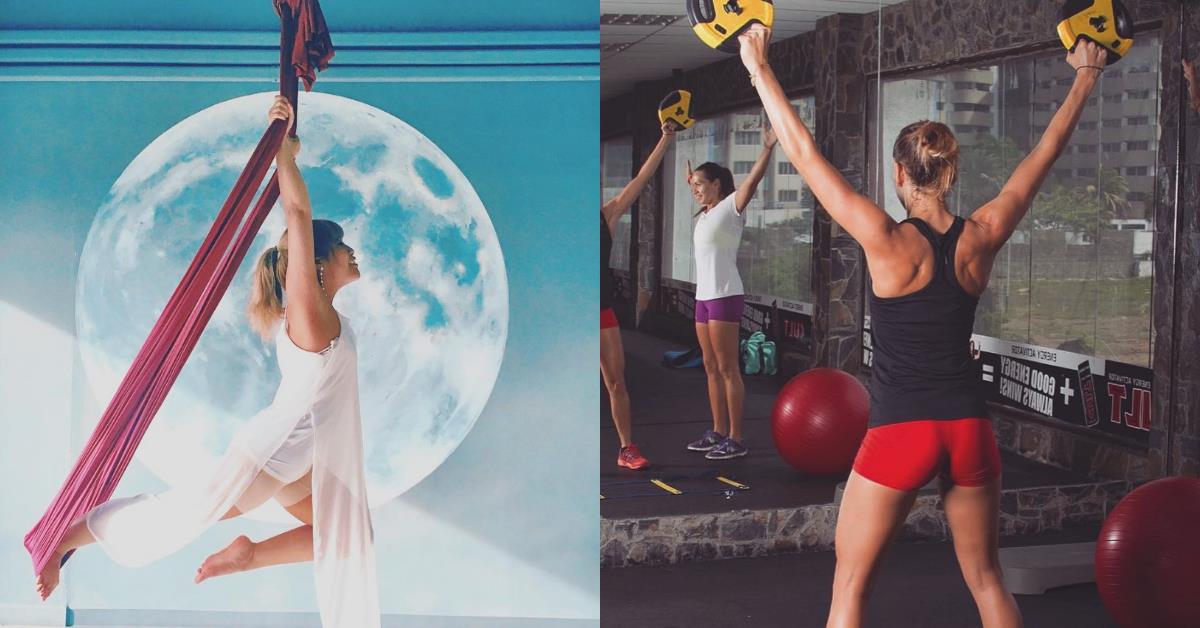 拒当工作僵尸!下班后运动上弹力绳当古人练轻功! 内容图1 女神网-大潮社TV实时追踪属于女人新资讯的综合网站! 拒当工作僵尸!下班后运动上弹力绳当古人练轻功! 健康养生 图1张