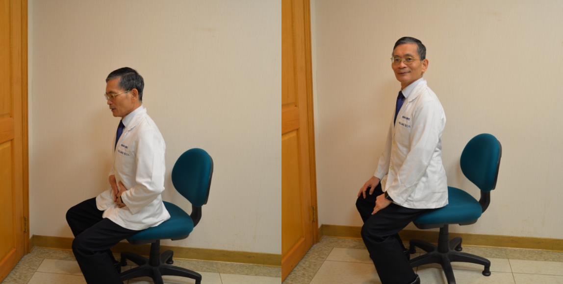 【办公室健康】给久坐一族:简文仁物理治疗师自创腰酸背痛缓解操,坐着也可以做! 内容图6 女神网-大潮社TV实时追踪属于女人新资讯的综合网站! 【办公室健康】给久坐一族:简文仁物理治疗师自创腰酸背痛缓解操,坐着也可以做! 健康养生 图6张