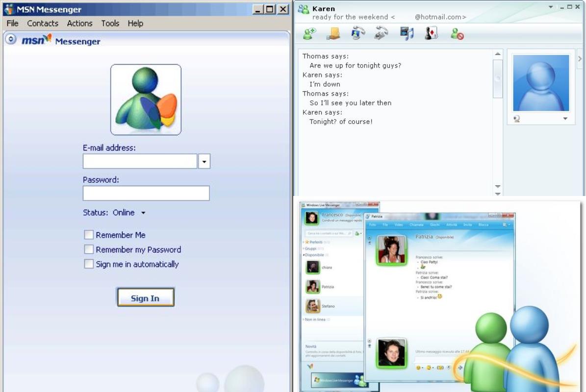 “登登登”~你今天 MSN 了吗?这些说出来全是代表青春的回忆啊! 内容图4 女神网-大潮社TV实时追踪属于女人新资讯的综合网站! “登登登”~你今天 MSN 了吗?这些说出来全是代表青春的回忆啊! 家庭学堂 图4张