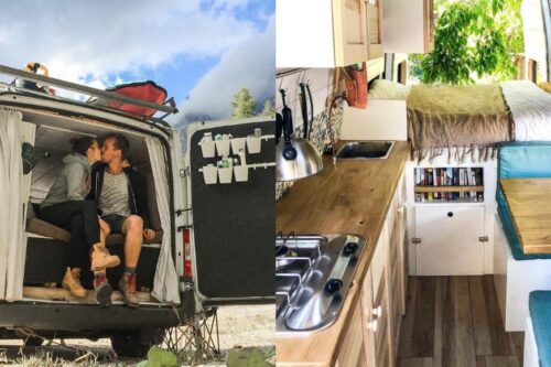 霍尔的移动城堡真实版！ 这对法国情侣“以车为家”实践生活断舍离，想住哪就住哪