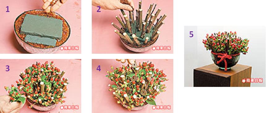 春节造景盆栽不求人! 4 招初学者也学得会的插花技巧 内容图4 女神网-大潮社TV实时追踪属于女人新资讯的综合网站! 春节造景盆栽不求人! 4 招初学者也学得会的插花技巧 家庭学堂 图4张