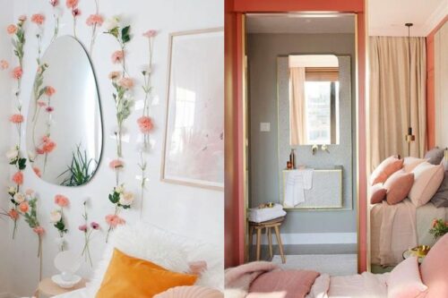 海棠粉、松柏绿、苍灰蓝：帮居家布置换上粉嫩的春天色调，迎接即将到来的樱花季！