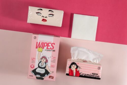 时尚女神“美美MeiMei”联名钜玮多功能擦拭布! 加强居家防疫清洁、击退脏污轻松打理，提高居家洁净力