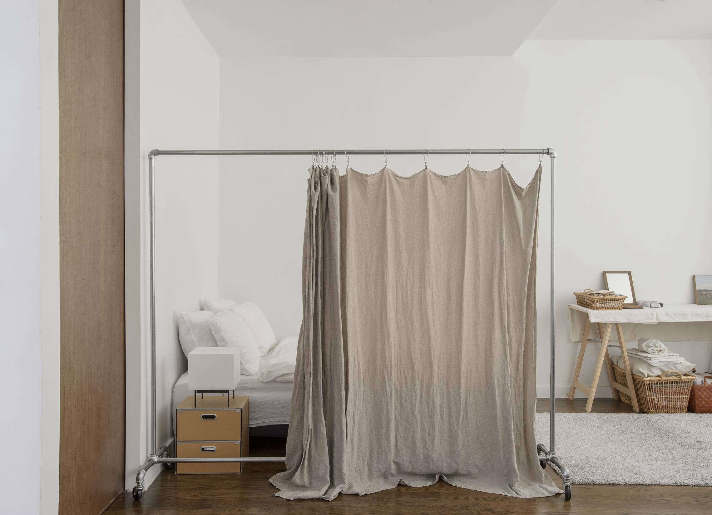 低预算改造外租小间房,灵活运用隔间帘秒拥多功能空间 内容图2 女神网-大潮社TV实时追踪属于女人新资讯的综合网站! 低预算改造外租小间房,灵活运用隔间帘秒拥多功能空间 家庭学堂 图2张