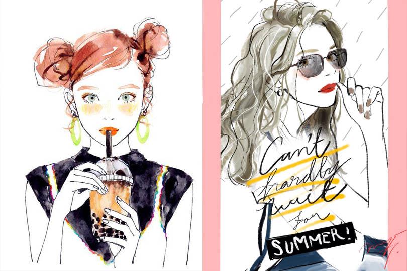 女生质感时尚手机桌布:参考日本 4 位人气女性时尚插画家,同时找到当季穿搭灵感 内容图3 女神网-大潮社TV实时追踪属于女人新资讯的综合网站! 女生质感时尚手机桌布:参考日本 4 位人气女性时尚插画家,同时找到当季穿搭灵感 家庭学堂 图3张