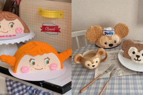 韩国热卖、红到日本的“切半蛋糕”：简单 3 步骤自己做，造型动物脸、卡通脸超萌！