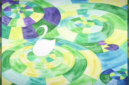 克里斯多插画森林│涟漪