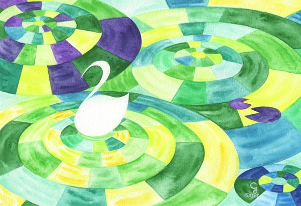 克里斯多插画森林│涟漪 内容图2 女神网-大潮社TV实时追踪属于女人新资讯的综合网站! 1494729107-448404865