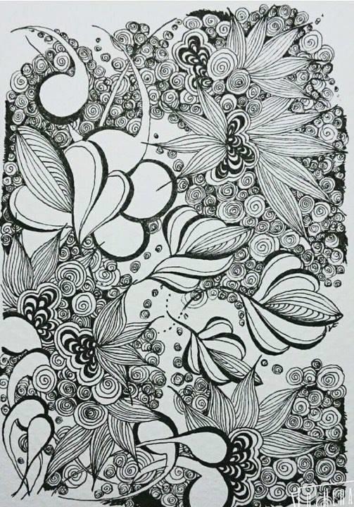 不会画画没关系,你也能画出疗愈的禅绕画! 内容图3 女神网-大潮社TV实时追踪属于女人新资讯的综合网站! 19866614_1455715471138164_1008391420_n