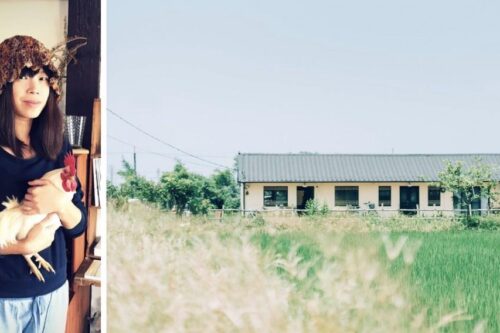 她有间梦想民家，在宜兰田中X发芽