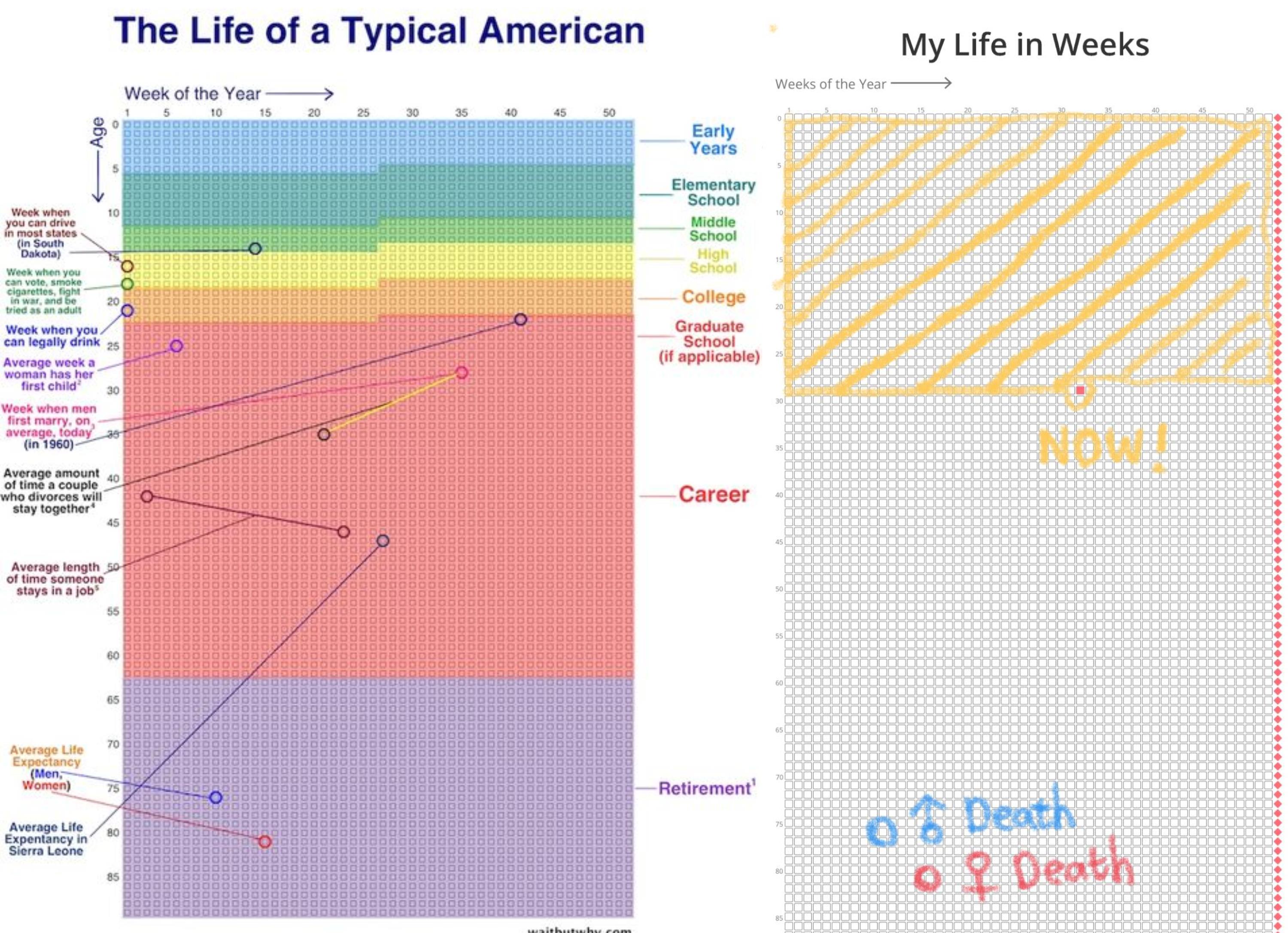 别让抱怨充斥你的生活:试算“Your Life in Weeks”,我们还有几周能快乐? 内容图5 女神网-大潮社TV实时追踪属于女人新资讯的综合网站! FotoJet - 2019-03-28T105949.734.jpg