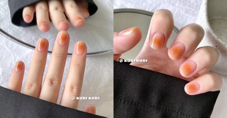 2024 春季美甲推荐：年度代表色“柔和桃”超甜美，粉橘调低调不失亮点 乐生活 图3张