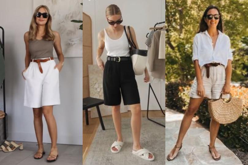 今年夏天这样穿！学会 4 种五分裤穿搭公式，穿搭苦手也能无脑驾驭多种风格 乐生活 图3张