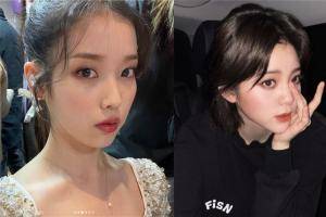 欧阳娜娜遭爆“模仿IU”　曝妆容对比照网轰：等级差太多