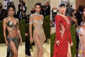 多图／时尚界盛事！女星红毯抢锋头　她一转身“侧面全裸”