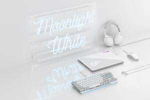 仙得刚好！ROG 推出白色‘ 月光系列 ’电竞周边 包含键盘、滑鼠、耳机等四款产品