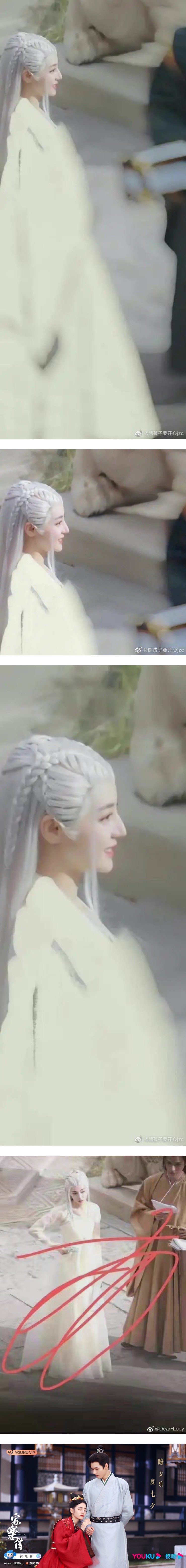 迪丽热巴“白发魔女”造型超惊艳！ 撞型《Game of Thrones》龙母 娱乐资讯 图2张