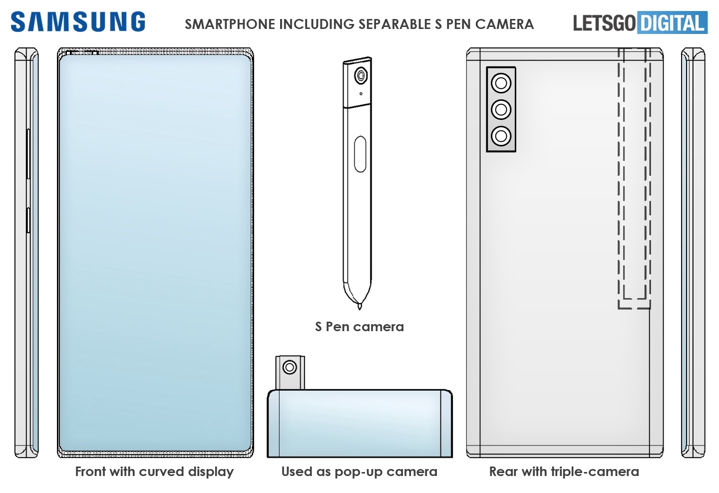 三星 S Pen 新专利曝光!加入了镜头和实体按键,功能看起来变得更完整了 内容图1 潮品文-大潮社旗下实时最新热点娱乐时尚数码等新闻资讯网站! 三星 S Pen 新专利曝光!加入了镜头和实体按键,功能看起来变得更完整了