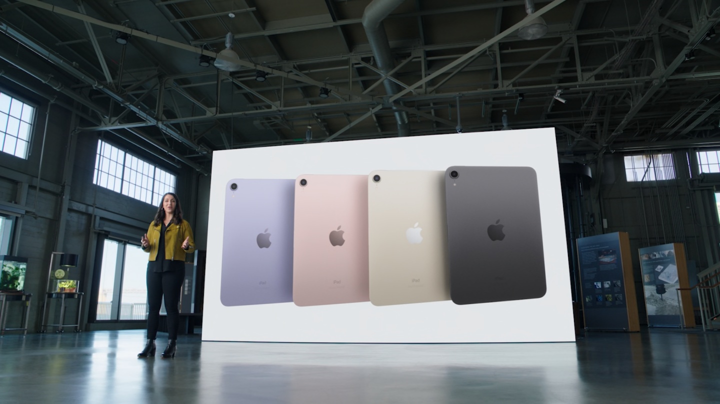 全新的 iPad 9 和 iPad mini 6 登场！前镜头升级到 1200 万像素，规格和效能全面提升！