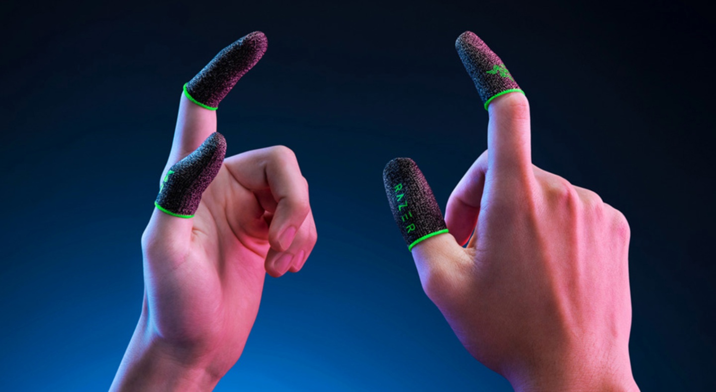 手汗人的救星？Razer 推‘ 电竞指套 ’打游戏不用再怕萤幕淹水！