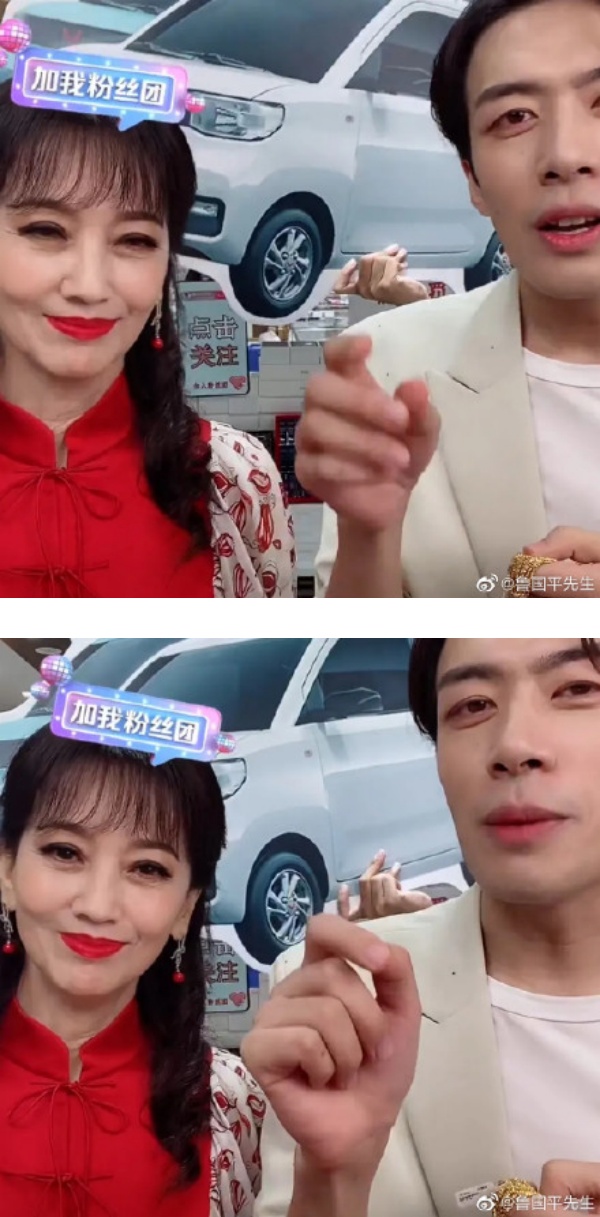 66岁赵雅芝降格登直播带货！反应迟钝、接不住梗...直播主黑脸救场 娱乐资讯 图1张