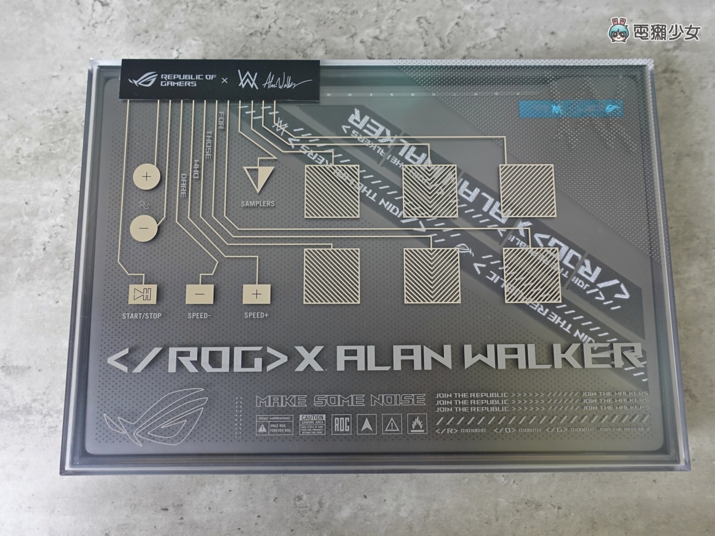 好帅又好玩！ROG x Alan Walker 联名款笔电‘ ROG Zephyrus G14 AW SE ’开箱！外盒还可以一秒变 DJ 数码科技 图5张