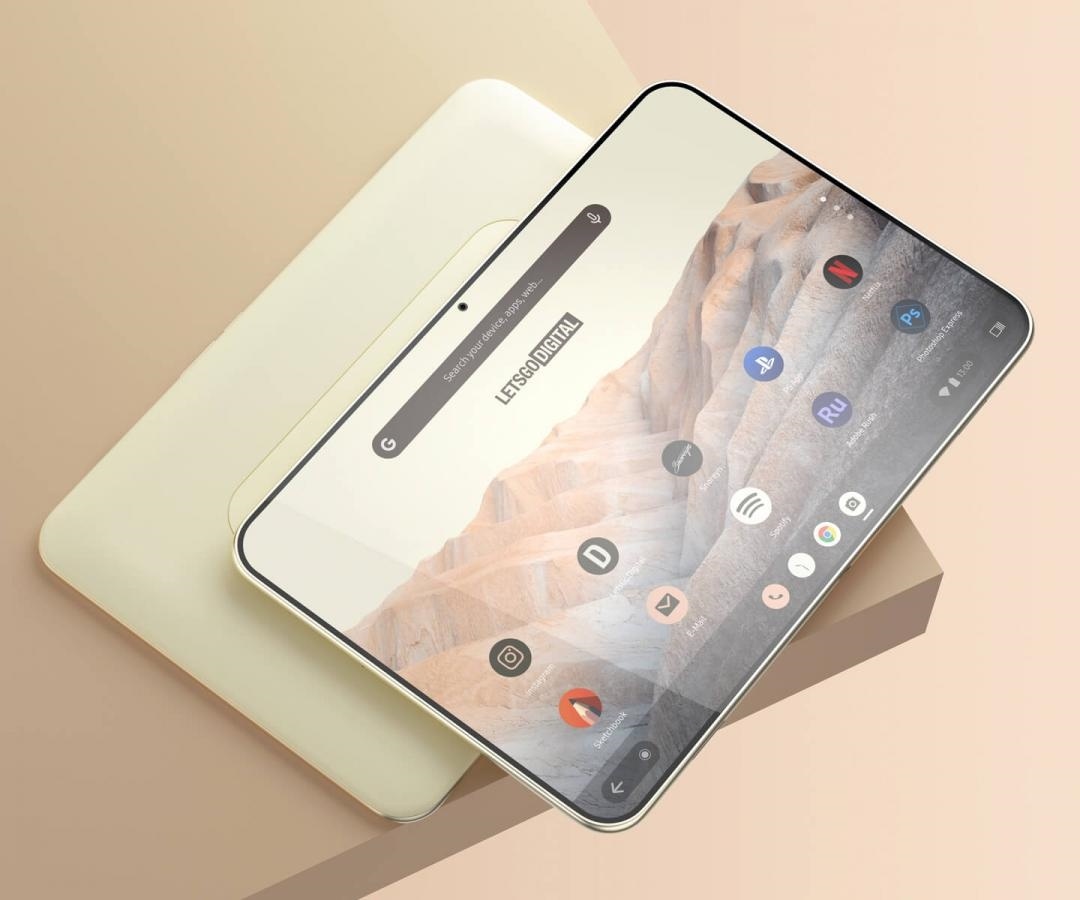 Google 将推新平板？预设搭载 Android 12 渲染图超美！ 数码科技 图1张