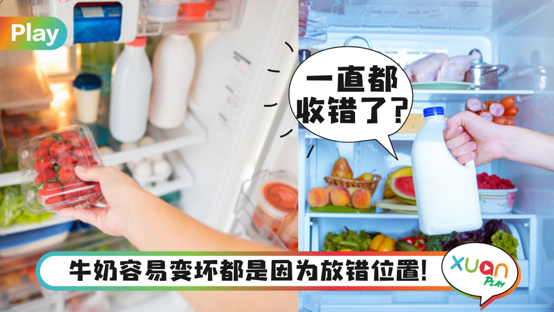 Tips｜牛奶收冰箱还是坏？看来你是放错了地方！