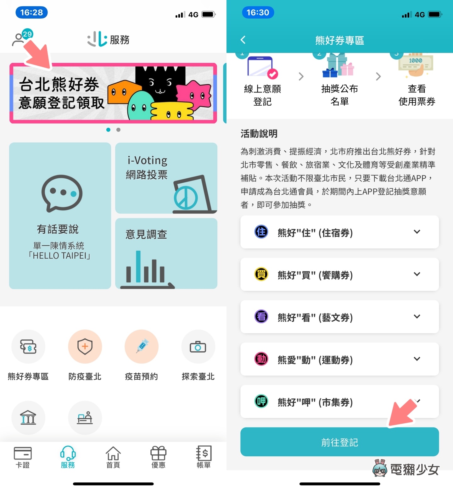 艺 FUN 券没中别气馁！‘ 台北熊好券 ’在今天午夜前都还可以登记！如何登记这边看！