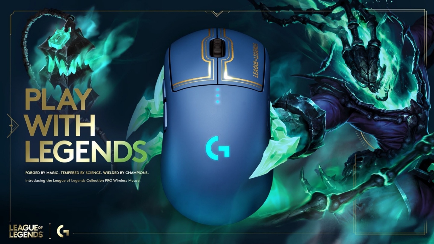 Logitech G 推出《英雄联盟》限量联名周边!键盘、滑鼠、耳机、滑鼠垫通通都有 内容图2 潮品文-大潮社旗下实时最新热点娱乐时尚数码等新闻资讯网站! Logitech G 推出《英雄联盟》限量联名周边!键盘、滑鼠、耳机、滑鼠垫通通都有