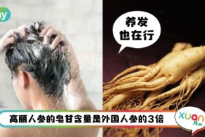 Tips I 人参是养发的好东西！发际线高、头皮油、血虚掉发都有效