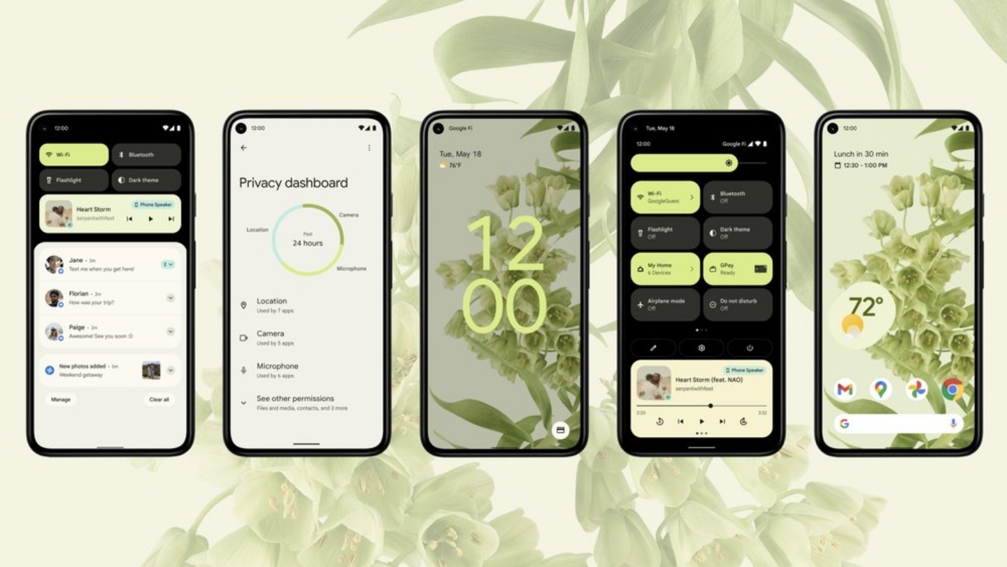 Android 12 要来了！Google 官方正式上线 AOSP 版本，Pixel 用户将能在未来几周内更新！ 数码科技 图1张