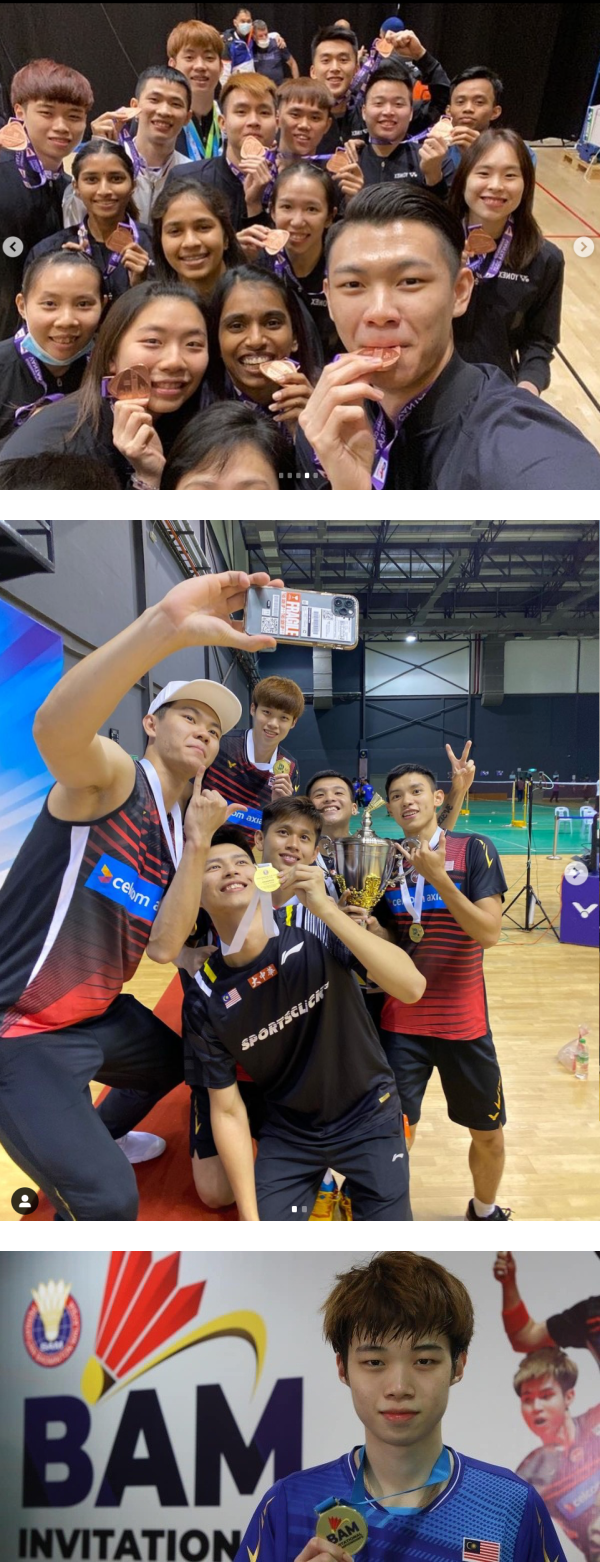 马来西亚羽球男单黄智勇公开与女友甜蜜合照！女方身份竟是加拿大选手 娱乐资讯 图1张
