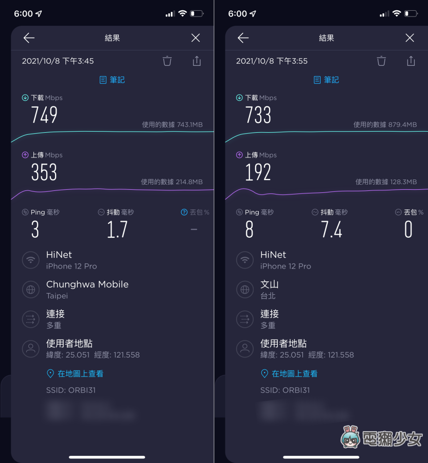 评测|跨楼层也不减网速‘ Netgear Orbi AX6000 三频 Mesh Wi-Fi ’范围超大覆盖无死角! 内容图20 潮品文-大潮社旗下实时最新热点娱乐时尚数码等新闻资讯网站! 评测|跨楼层也不减网速‘ Netgear Orbi AX6000 三频 Mesh Wi-Fi ’范围超大覆盖无死角!