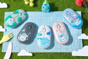 疗愈萌主咖波来了！‘ 罗技 X 猫猫虫咖波 ’推出联名键鼠礼盒，强力放送可爱光波