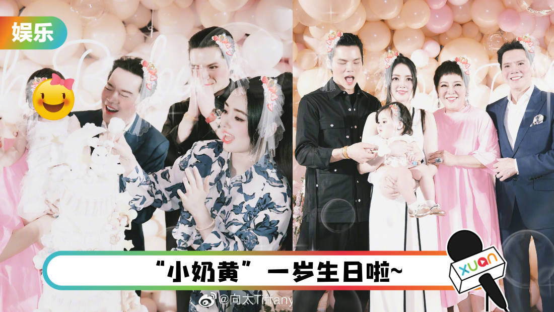 向太罕见曝孙女正脸！ 肉嘟嘟脸蛋超萌…修图滤镜却笑翻网友