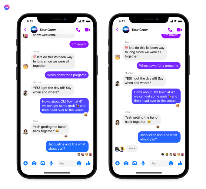 News I 现在聊天更方便了！IG和Messenger用户可以群聊！ 更多热点 图2张