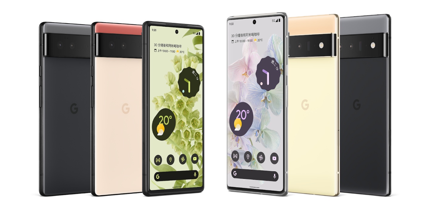 Google Pixel 6 系列旗舰机亮相!即日起开放预购,最低售价 18,990 元起,10/28 正式开卖 内容图1 潮品文-大潮社旗下实时最新热点娱乐时尚数码等新闻资讯网站! Google Pixel 6 系列旗舰机亮相!即日起开放预购,最低售价 18,990 元起,10/28 正式开卖