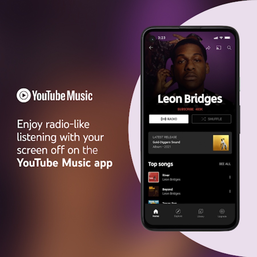 YouTube Music 将提供免费背景播放功能!不用升级 Premium 也可以享受免费的 YouTube Music 内容图1 潮品文-大潮社旗下实时最新热点娱乐时尚数码等新闻资讯网站! YouTube Music 将提供免费背景播放功能!不用升级 Premium 也可以享受免费的 YouTube Music