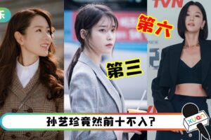 日本剧迷票选最爱韩剧女星！“国民妹妹”IU第三名…《智异山》全智贤仅排第六！