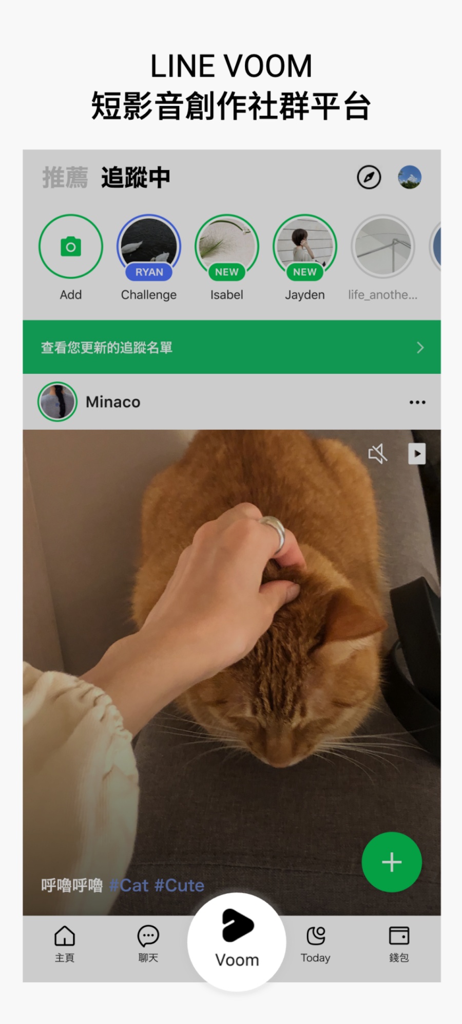 LINE 贴文串掰掰!将升级为全新短影音平台‘ LINE VOOM ’,预计在年底前登场 内容图2 潮品文-大潮社旗下实时最新热点娱乐时尚数码等新闻资讯网站! LINE 贴文串掰掰!将升级为全新短影音平台‘ LINE VOOM ’,预计在年底前登场