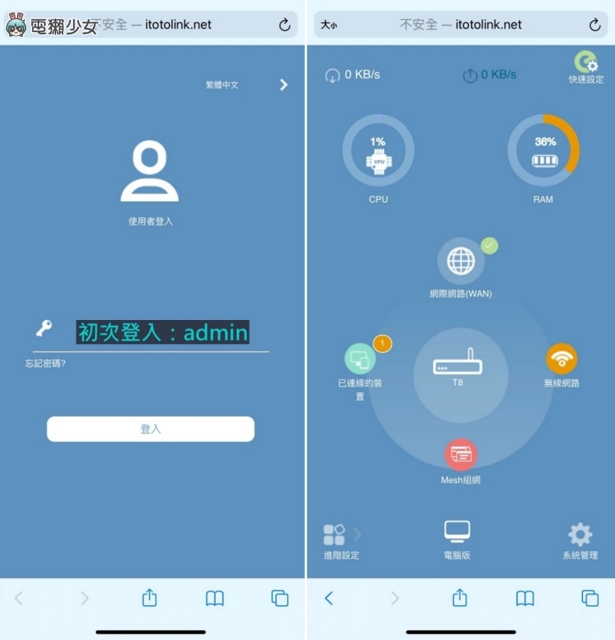 开箱|把 Wi-Fi 范围放大吧!TOTOLINK T8 Mesh 全覆盖 Giga 路由器 配对快、网速快 内容图8 潮品文-大潮社旗下实时最新热点娱乐时尚数码等新闻资讯网站! 开箱|把 Wi-Fi 范围放大吧!TOTOLINK T8 Mesh 全覆盖 Giga 路由器 配对快、网速快