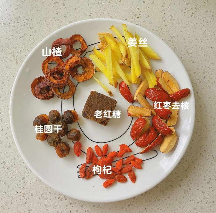 食谱 I 姨妈不迟到！活血养生催经山楂红枣桂圆汤 更多热点 图2张