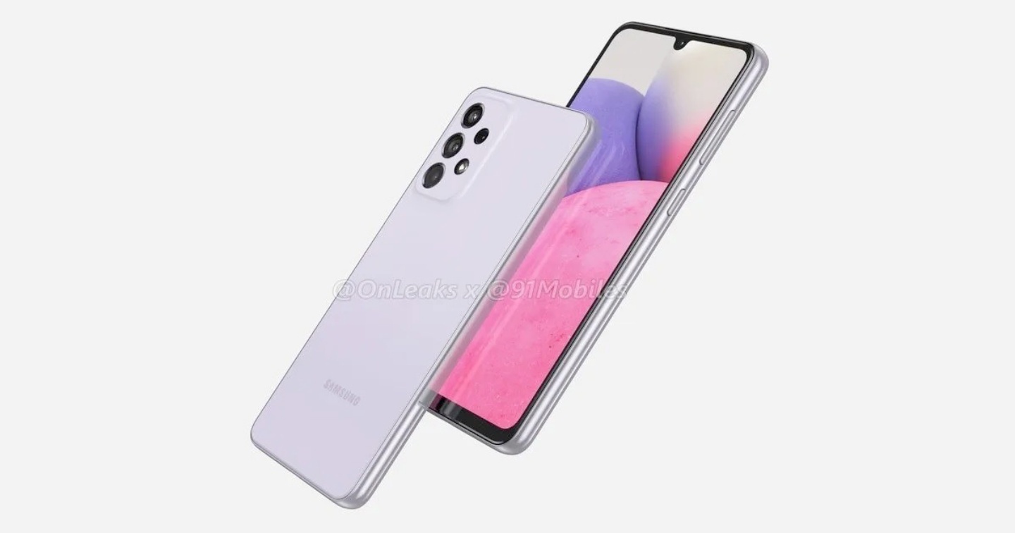 三星 Galaxy A33 5G 渲染图曝光,取消耳机孔?将会有多种颜色? 内容图3 潮品文-大潮社旗下实时最新热点娱乐时尚数码等新闻资讯网站! 三星 Galaxy A33 5G 渲染图曝光,取消耳机孔?将会有多种颜色?