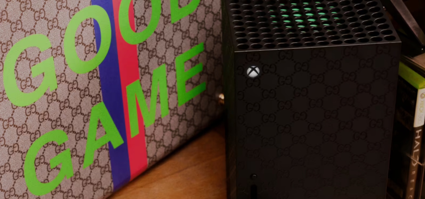 跨界联名!Xbox 与 Gucci 推出限量版的 Xbox Series X,要价 28 万元,全球限量 100 套! 内容图2 潮品文-大潮社旗下实时最新热点娱乐时尚数码等新闻资讯网站! 跨界联名!Xbox 与 Gucci 推出限量版的 Xbox Series X,要价 28 万元,全球限量 100 套!